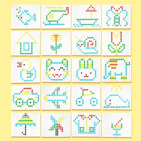 Mágneses Acélgolyó Kreatív Rajztábla/oktató Játék Mágneses Táblával, Ceruzával És Mágnesekkel Dotpad