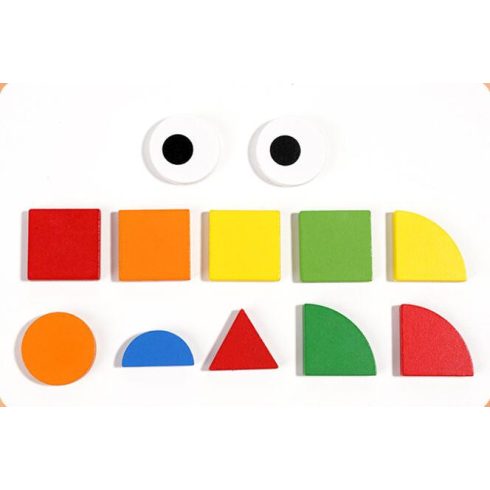 Fából Készült Logik Puzzle Mozaik Játék