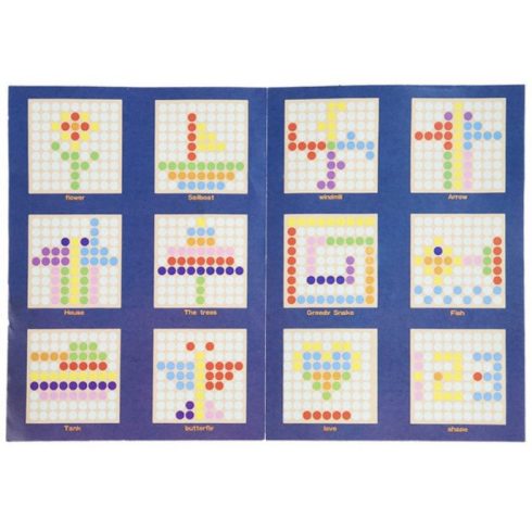 3 Az 1 Ben Montessori Szivárvány Színű Gyöngyök Clip Beads Oktató Játék +oktatási Puzzle Csengővel