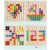 3 Az 1 Ben Montessori Szivárvány Színű Gyöngyök Clip Beads Oktató Játék +oktatási Puzzle Csengővel