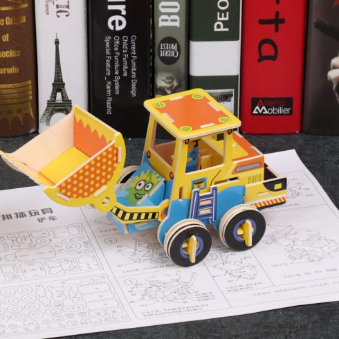 3d Fa Puzzle Járműk