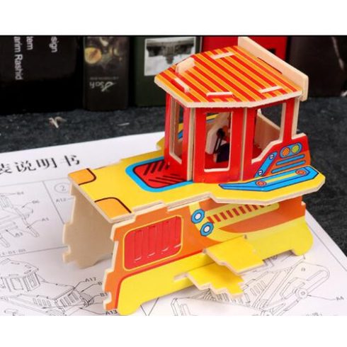 3d Fa Puzzle Járműk
