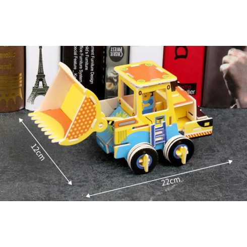 3d Fa Puzzle Járműk