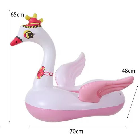 Felfújható bébi úszógumi, gyereküléssel, 70CM RÓZSASZÍN