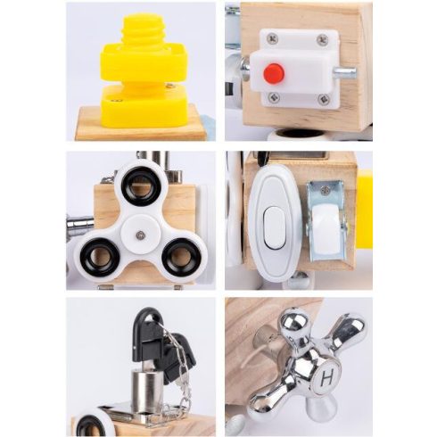 Montessori Zárszedő Játékok Készségfejlesztő, Unaloműző Játék