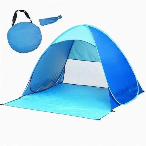 Önszerelő kerti strandsátor kék