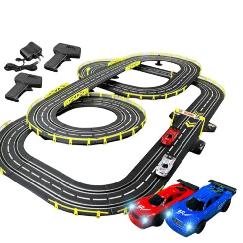 Elektromos távirányítóval versenypálya szett 7.2m