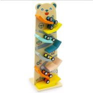 Mackós-autós Fa Autópálya Gyerekeknek