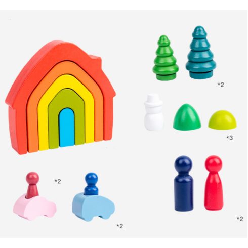 Mini Szivárvány Építő