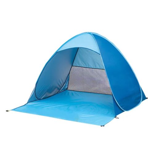 Önszerelő kerti strandsátor kék