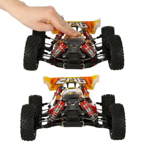 Távirányítós Autó Rc Wltoys 144010 Speed ​​​​racing 1:14 Szénkefe Nélküli Motor 75 Km/h