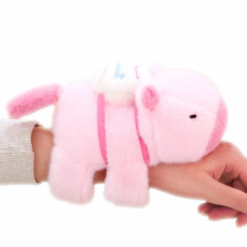 Capybara plüss, csuklóra tehető 17cm