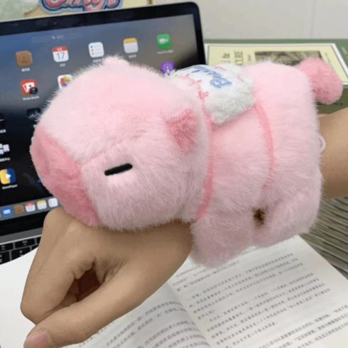 Capybara plüss, csuklóra tehető 17cm