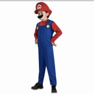   Super Mario Jelmez Farsangi Jelmez Gyerekeknek M Mérető 110-120cm