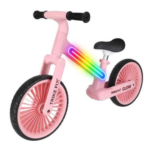 Trike Fix Glow terepkerékpár LED rózsaszín fotobicikli