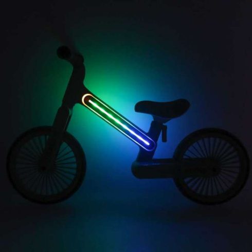 Trike Fix Glow terepkerékpár LED neonzöld fotobicikli