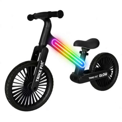 Trike Fix Glow terepkerékpár LED fekete fotobicikli