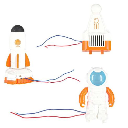 Kis elektronikai villanyszerelő oktatókészlet űrállomás