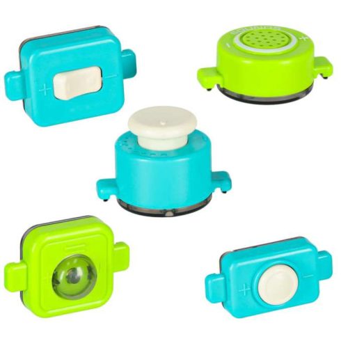 Kis villanyszerelő elektronikai oktatókészlet 45 darabos + 12 kártya