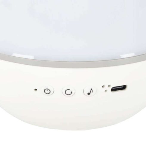 Éjszakai fény csillag projektor LED USB forgó 6 motívumos távirányítós nyúl 