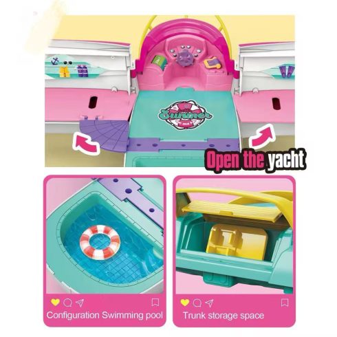 Babahajó party yacht összecsukható baba szörfdeszka