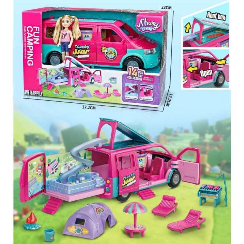 Babaautó kemping lakókocsi kiegészítők baba medence