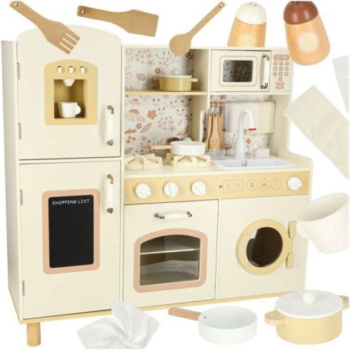 Gyerek konyhai fa vízcsap hangos hangokkal 90cm