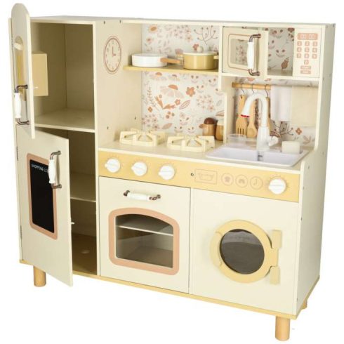 Gyerek konyhai fa vízcsap hangos hangokkal 90cm