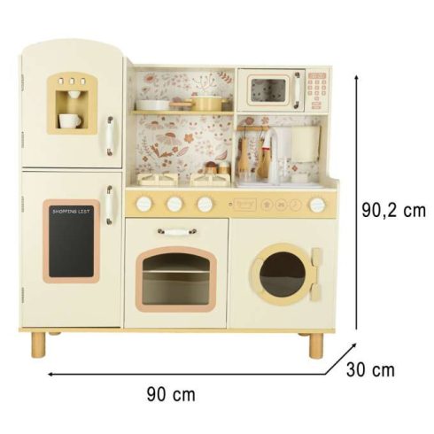 Gyerek konyhai fa vízcsap hangos hangokkal 90cm