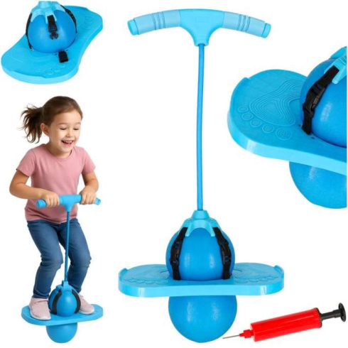 Gyerek pogo balance jumper kék