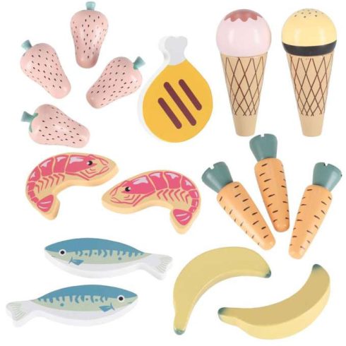 fából készült bevásárlópiac