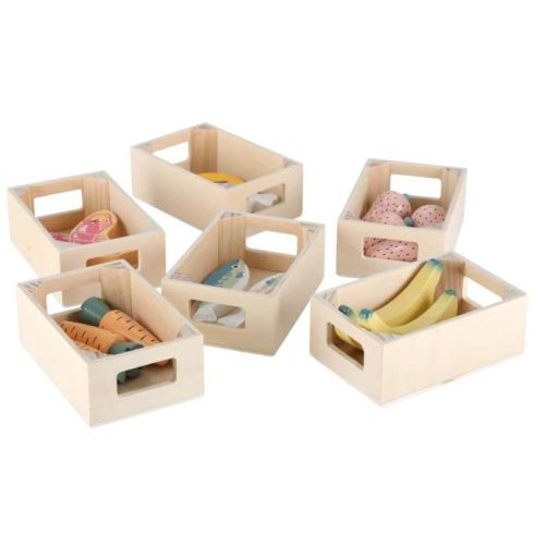 fából készült bevásárlópiac