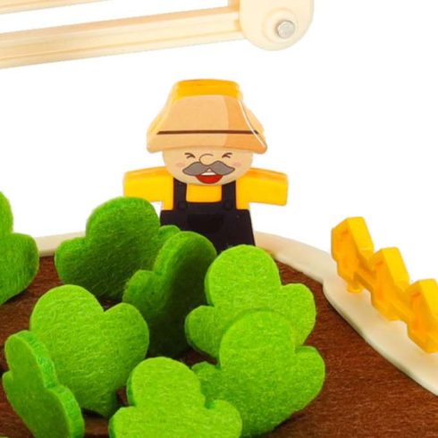 Ügyességi társasjáték sárgarépa mező családi játék gyerekeknek