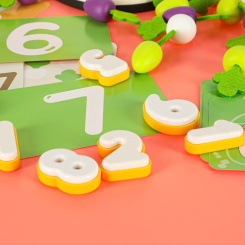 Ügyességi társasjáték sárgarépa mező családi játék gyerekeknek