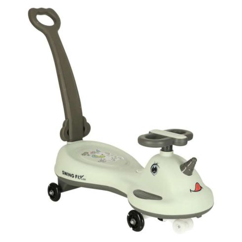 LED gravitációs roller Swing FIX S1 szürke fogantyúval, max. 65kg