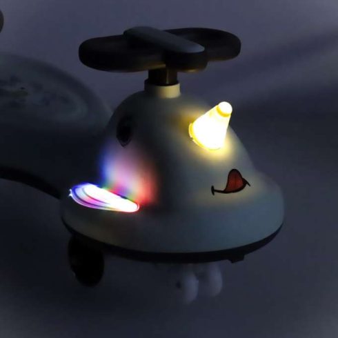 LED gravitációs roller Swing FIX S1 szürke fogantyúval, max. 65kg