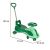 LED gravitációs roller Swing FIX S2 zöld fogantyúval, max. 100kg