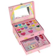   Smink és körömkozmetikai készlet smink kozmetikumok szemhéjfesték körömlakkok fiókok unikornis