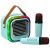 USB Bluetooth karaoke hangszóró kék