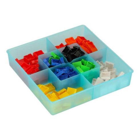 Kreatív logikai puzzle, kockák, mozaik puzzle, 175 darab
