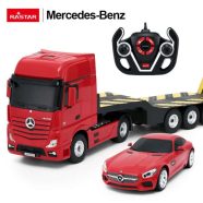   Távirányítós autó Rastar 74920 Mercedes-Benz Actros 1:26 piros
