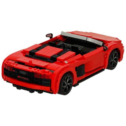 Rastar 93800 autó AUDI R8 Spyder 1:14 blokkok 1440 darabos építőkockák