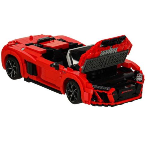 Rastar 93800 autó AUDI R8 Spyder 1:14 blokkok 1440 darabos építőkockák