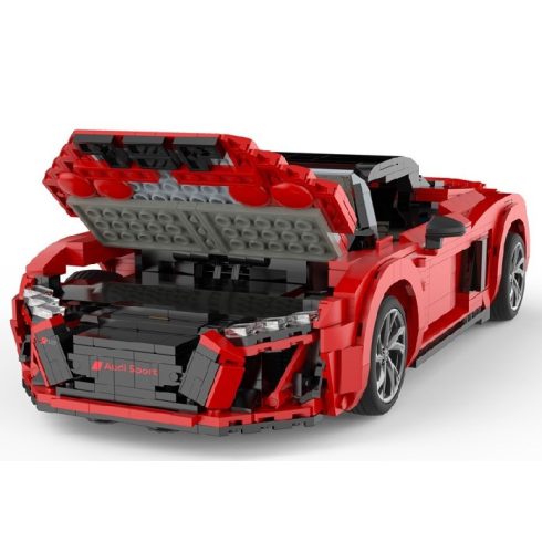 Rastar 93800 autó AUDI R8 Spyder 1:14 építő blokkok 1440 db 33cm