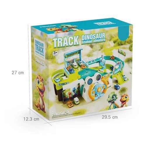 Interaktív parkoló autópálya versenykormánnyal