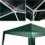 Kerti pavilon, partisátor, kereskedelmi, pavilon, zöld, 2,5 x 2,5 m