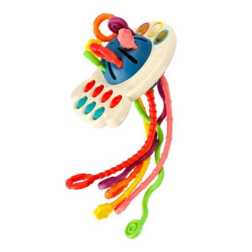 Bibi-inn kék színű szenzoros rágóka babáknak