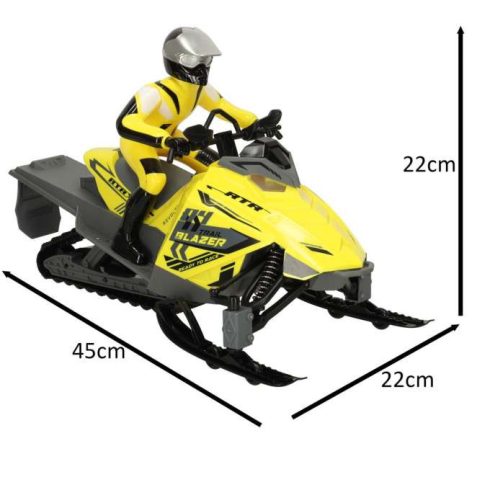 RC motoros szán REVOLT TG1016 Trail Blazer motoros szán 2,4 GHz-es terepjáró LED-del, valósághű vezetési élményt nyújt.