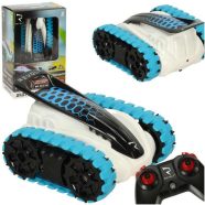   REVOLT TG1006 távirányítós autó RC lánctalpas jármű, nagy teljesítményű pályaversenyző, 2,4 GHz-es LED, terepjáró hatótávolság akár 40 m, kék