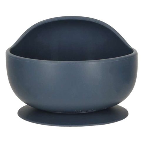 Szilikon edények gyerekeknek, mókus, 9 elemes készlet, sötétkék